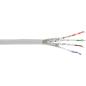 Preview: Cat.6A Patchkabel Meterware, S/FTP (PiMf), AWG26, LSZH, 500 MHz, 100 m